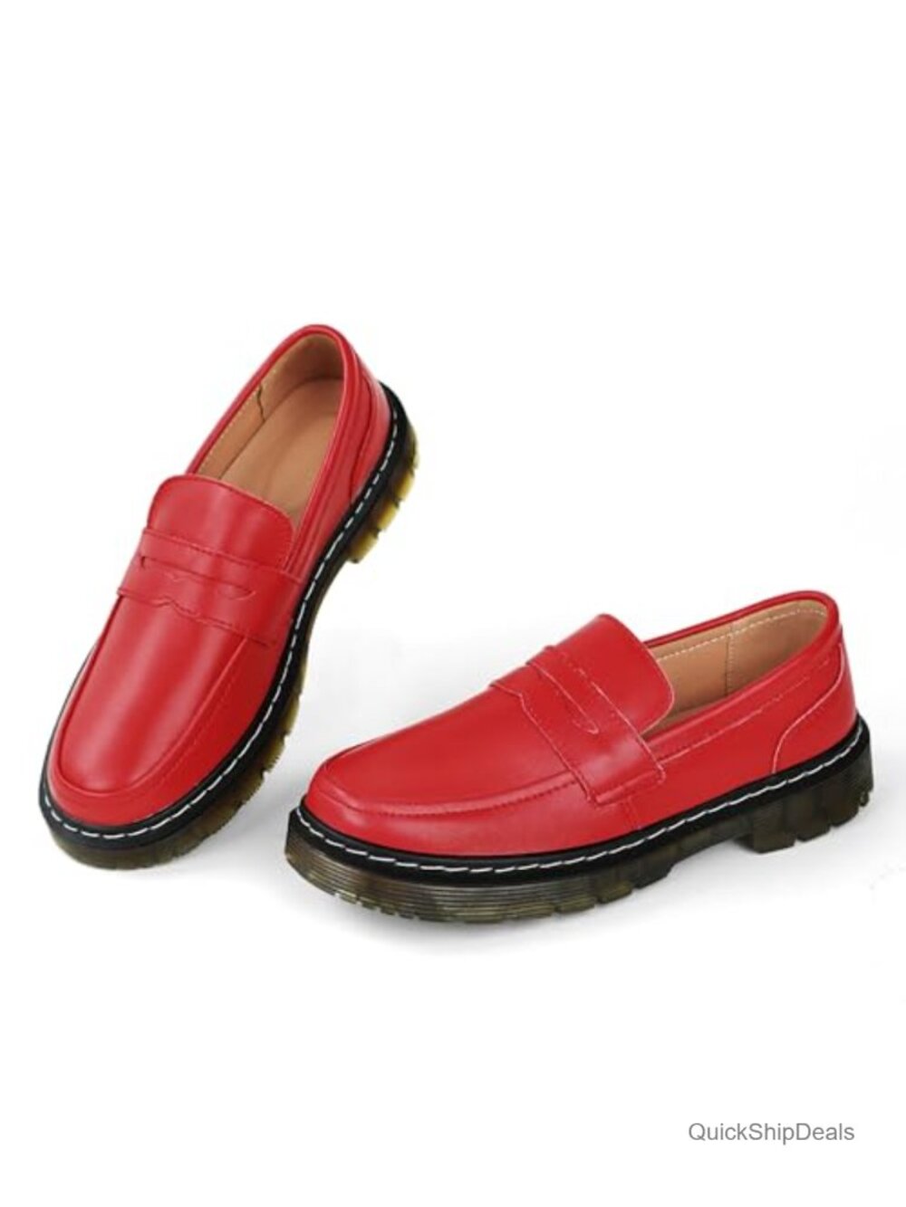 Women's Classic Penny Loafers Slip-On Mocc Memory Foam Comfort Office Work